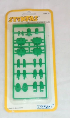 Stikfas 3 Inch Classic Alpha Male Figure (Green), Mr. Bany J, New, See Desc. - Image 1 of 4