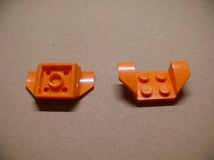 Lego 2 orange Fahrzeuge, Kotflügel 2 x 4 mit ausgestellten Flügeln 70228 4636 4508 Ref. 41854 - Bild 1 von 1