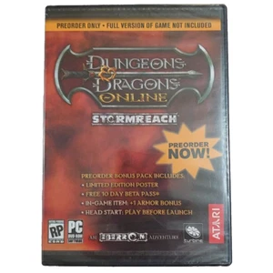 Dungeons & Dragons Online: Stormreach Preorder Bonus Pack (PC) NEW/SEALED - Picture 1 of 6