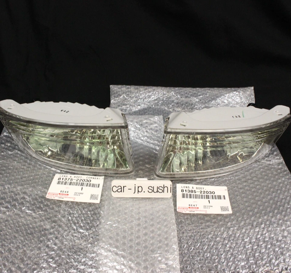 Lente lámpara esquina bala TOYOTA genuina Mark II GX110 GX115 JZX110 JZX115 Rh & Lh Foto 1 de 4