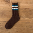 5 Pairs Women Wool Cashmere Winter Socks Thick Warm Soft Lengthen Striped Socks