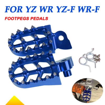 For YAMAHA YZ65 YZ85 YZ125 YZ250 YZ250F YZ426F Footrest Foot Pegs Rest Pedals Foto 1 de 4