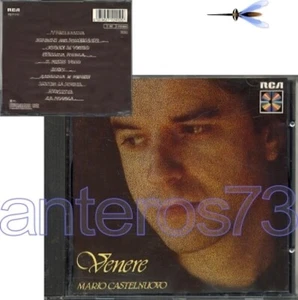 MARIO CASTELNUOVO "VENERE" RARISSIMO CD 1987 - fuori catalogo - Picture 1 of 1
