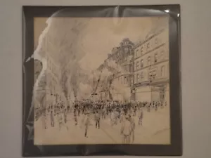 VERNON HOWE BAILEY - Original Drawing - Boston Fire - Picture 1 of 11