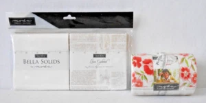 MODA "LINEN CUPBOARD" CUPCAKE MIX WITH RECIPE CARDS & ONE DESSERT ROLL - NEW - Picture 1 of 4