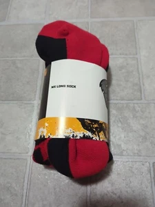 Thor MX Long Socks Thor.05 Men's 10-13 3431-0026 Red Black Thigh High - Picture 1 of 2