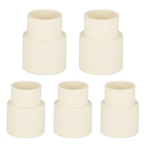 5 Pack EFIELD CTS CPVC Fittings 1" Slip x 3/4" Slip Socket Reducer Coupling - Picture 1 of 6
