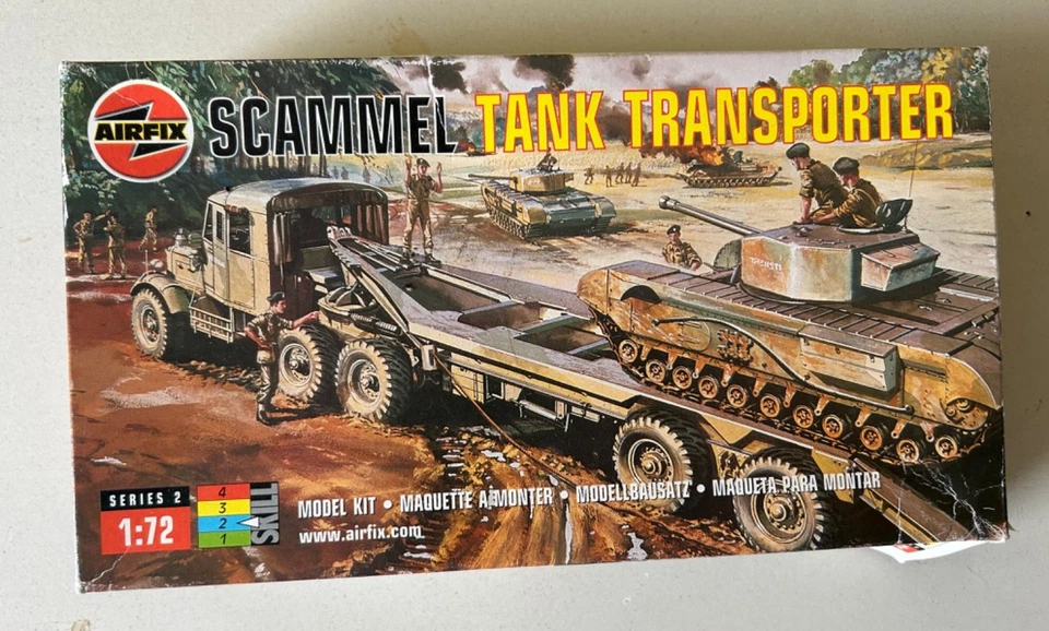 AIRFIX  1/72  SCAMMEL TANK TRANSPORTER serie due - Immagine 1 di 1