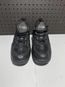 Z-Coil Freedom MEN'S BLACK LEATHER & MESH WALK, RUN, WORK SHOE SIZE 9M - Picture 1 of 7