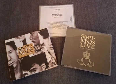 Simple Minds Once Upon A Time 2CD '15/Live In The City Of Lights 2CD '87/Live'85 - Bild 1 von 4
