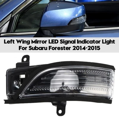 Espejo retrovisor izquierdo luz indicadora de señal LED para Subaru Forester 2014-2015& Foto 1 de 4