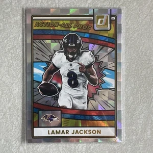 Lamar Jackson 2025 Donruss ACTION ALL-PROS • AAP-LJA • Ravens MVP Heat 🔥 - Bild 1 von 2