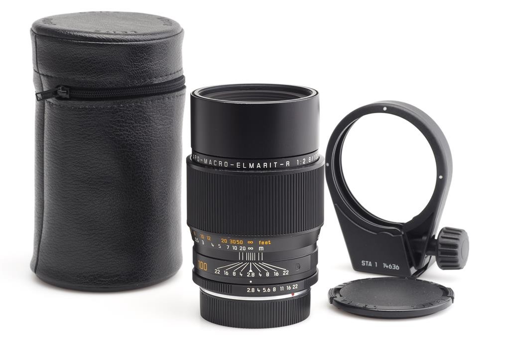 Leica APO-MACRO-ELMARIT-R 100mm Focal f/2.8 Camera Lenses Leica APO-MACRO-ELMARIT-R 100mm Focal f/2.8 Camera Lenses