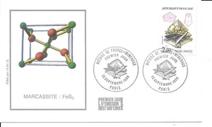 FRANCE 1986  FDC   NATURE DE FRANCE  MINERAUX  YT 2429  ..... - Imagen 1 de 1