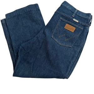 Pantalones de mezclilla Wrangler vintage años 70 "sin culpa" - talla 38 cortos - Imagen 1 de 6
