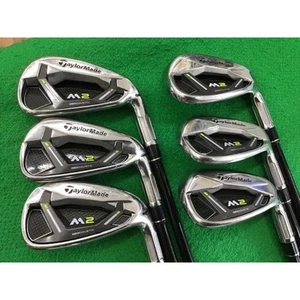 Taylormade M2 Iron Set 2017 8S Flex S Used - Picture 1 of 5