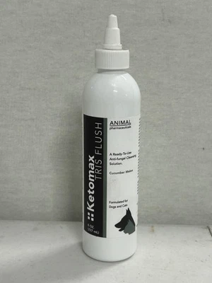 ANIMAL PHARMACEUTICALS KETOMAX 8OZ TRIS FLUSH DOGS &CATS ANTIFUNGAL KETOCONAZOLE - Image 1 of 4
