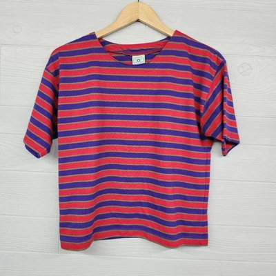 Camiseta vintage American Impressions rosa púrpura para mujer talla pequeña mediana Foto 1 de 4