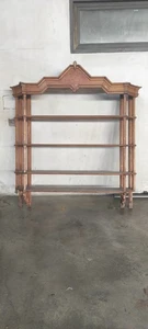 CREDENZA - MENSOLA A MURO ANTICA ANNI 50 - Foto 1 di 8