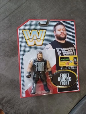 Figura de lucha libre wwf hasbro wwe mattel retros serie 4 ko kevin owens Foto 1 de 2