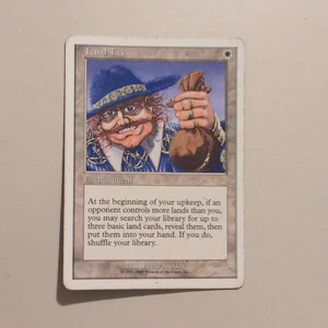 Magic The Gathering MTG - 4. Edition - Land Tax - Bild 1 von 2