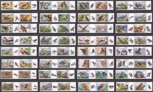 WB 2018-2019 ANGOLA PAPAGEIEN EULEN GREIFVÖGEL BIENENFRESSER FAUNA! 16SET MNH - Bild 1 von 1
