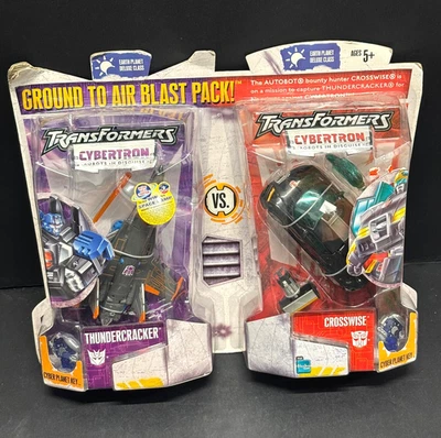 Transformers 2005 Cybertron Ground To Air Blast Pack Thundercracker Crosswise - Image 1 of 4