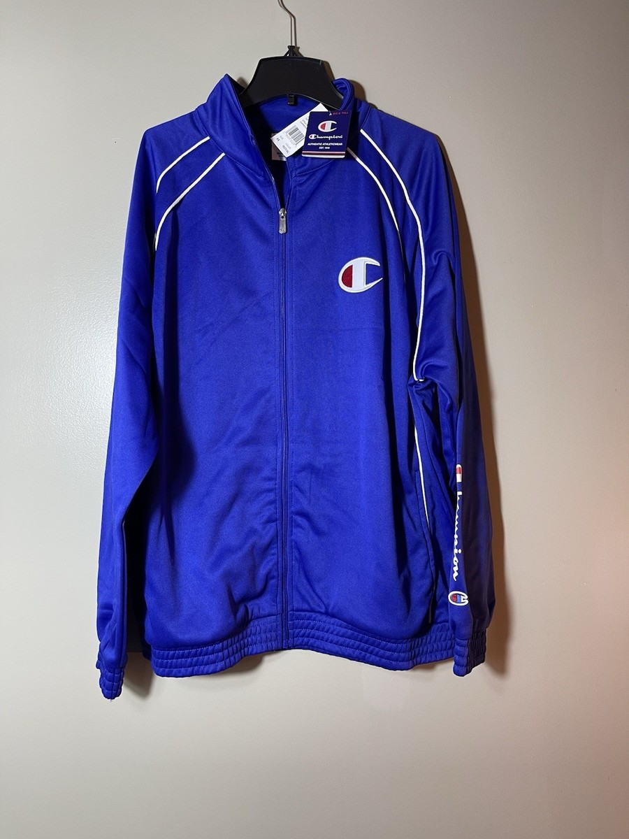 Champion Track Jacket Full Zip Men's Activewear | eBay Champion Track Jacket Full Zip Men's Activewear | eBay