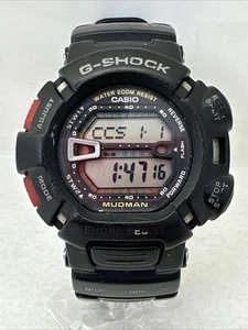 Genuine Casio G-Shock Mudman G-9000 Watch Black NEW BATTERY - Picture 1 of 9