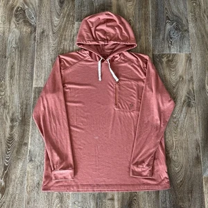 Duck Camp Hoodie Herren Large leichter Bambus Langarm Pullover Reißverschlusstasche - Bild 1 von 10