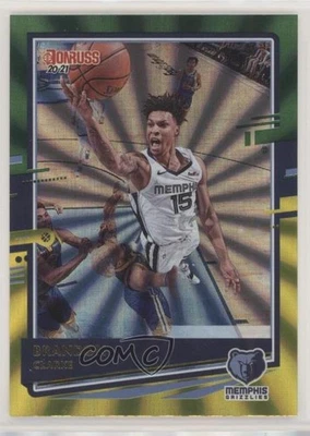 2020-21 Panini Donruss Green & Yellow Laser Brandon Clarke #192 - Image 1 of 2
