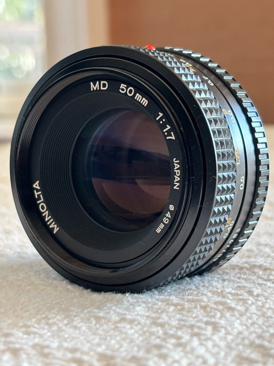 Minolta MD f/1.7 50mm Camera Lenses for sale | eBay