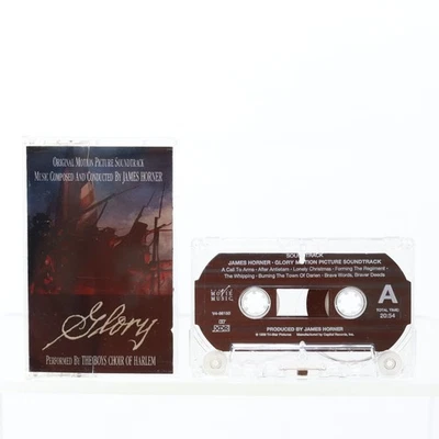 James Horner: Glory Original Motion Soundtrack Harlem Boys Choir Cassette Tape Foto 1 de 3