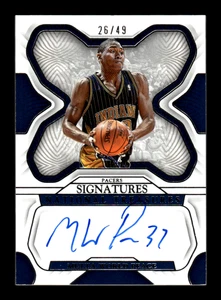 2022-23 Panini Tesori Nazionali Metta World Peace #S-MWP Firme Auto /49 - Foto 1 di 2