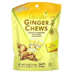 Ginger Chews, limone, 4 once (113 g) - Foto 1 di 2
