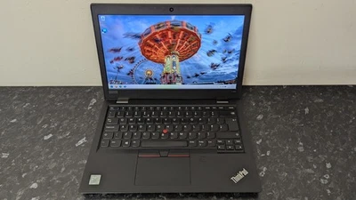 Lenovo ThinkPad L390 Laptop, i3 8th Gen, 8GB RAM, 256GB SSD, Windows 11 Pro, Int - Image 1 of 4