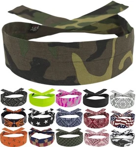 Zan Headgear Cotton Cooldanna Head/Neck Wrap - Picture 1 of 24