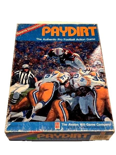 Board Game Paydirt NFL Football Sports Illustrated 1970 VTG - Image 1 of 2
