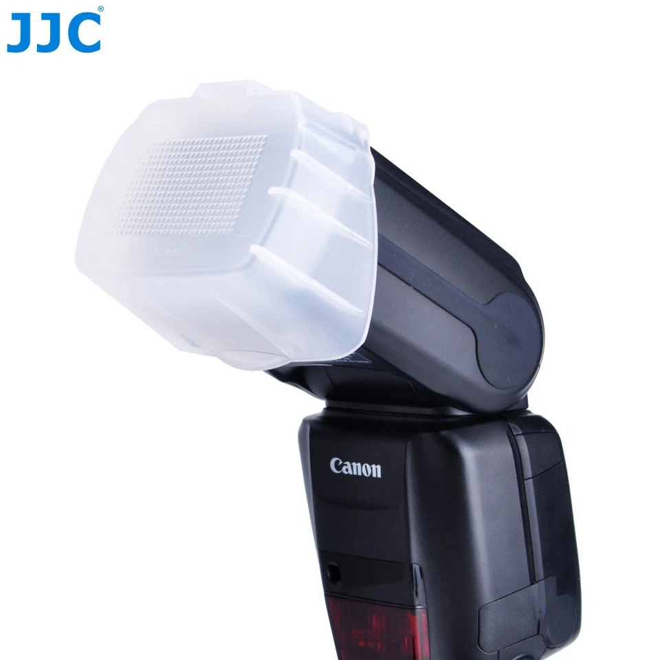 JJC White Flash Bounce Diffuser for Canon 600EX-RT speedlight 600EX RT dome 600 - Image 1 of 1
