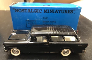 Nostalgic Miniatures 1955-56 Chevrolet Nomad Handmade White Metal Car - 1/43 - Picture 1 of 17