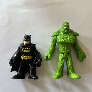 Imaginext DC Super Friends SWAMP THING Action Figure Rare lot Batman - Foto 1 di 8
