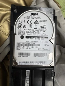 5 Disk Hgst Huc101860css200 600gn SAS 10000 RPM 2.5 Pollici - Foto 1 di 1