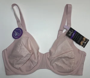 Sujetador con aros Bali Natural Lift Uplifting Support 34D rosa DF6563 nuevo - Imagen 1 de 9