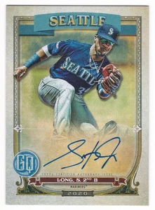 2020 Topps Gypsy Queen Shed Long Jr Auto #GQA-SL On-Card Autograph Mariners - Bild 1 von 2