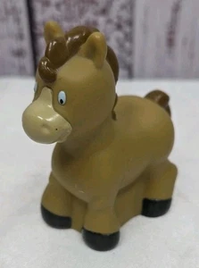 Vintage Little Tikes Company braunes Pferd Figur Spielzeug Kinder - Bild 1 von 5