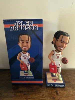 Cabeza BobbleHead Jalen Brunson Doordash de los New York Knicks Foto 1 de 3