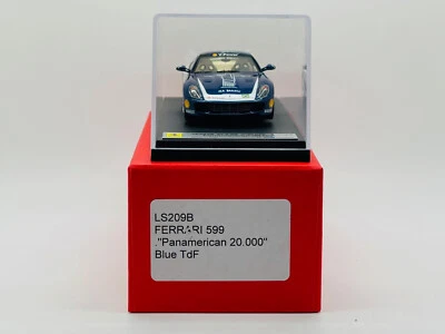 FERRARI 599 PANAMERICANA 20000 BLU TDF LOOKSMART LS209B 1:43 RESINA ITALIA - Immagine 1 di 4