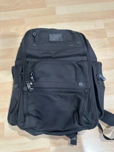 TUMI Alpha T-Pass 26578DH Brief Backpack Black Carry On Travel Laptop Pocket - Picture 1 of 6