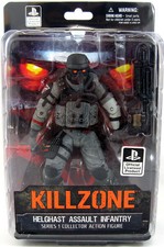 Killzone Helghast ASSAULT INFANTRY 6" Action Figure DC Direct Toys =FREE SHIP=