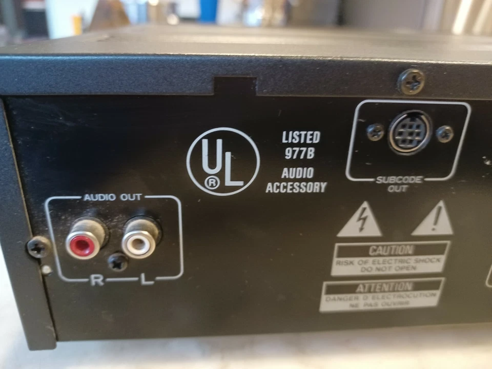 Reproductor de discos compactos multiplay Pioneer PD-M60 Foto 1 de 4